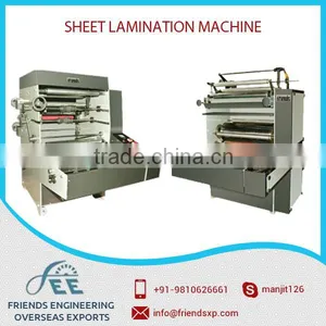 Newly Design Top Quality Sheet Lamination Machine Popular Manufacturer thumbnail-1