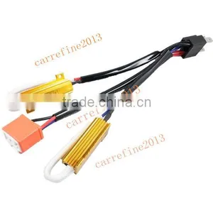 Car Accessory H4 Hi/Lo Beam LED DRL Fog Light Canbus 50W Load Resistor Canceller Decoder for Auto Parts thumbnail-3