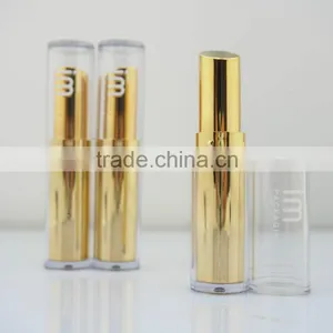 MINI Shiny Pink Empty Girls Lipstick Tube thumbnail-3