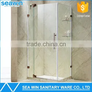 Luxury Newest Europe Style Simple And Fashional Double Compact Shower Enclosure 6Mm 8Mm 10Mm Compact Shower Enclosure " thumbnail-1