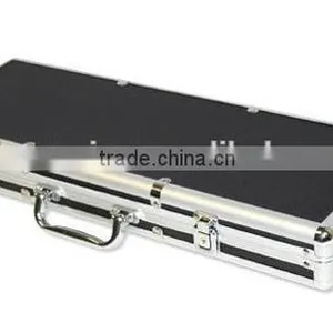NEW 500 Clay 13.5 Gram Poker Chips Set w Black Aluminum Case thumbnail-2