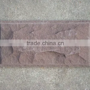 Natural Reddish Brown Sandstone Garden Decoration Mushroom Stone/red Slate Tile thumbnail-1