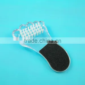 Double Use With Nail Brush Feet Callus Removal Tool thumbnail-1