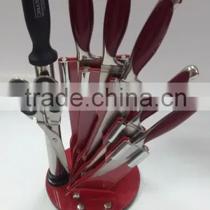 High Quality Hollow Stailess Steel Kitchen Knife Set thumbnail-1