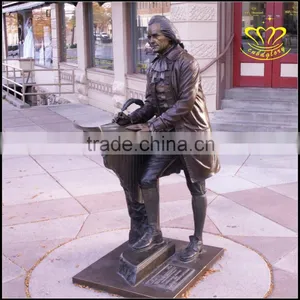 City Square Characters of Modern European Bronze Sculpture thumbnail-5