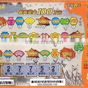200g Thermal Paper Scratch Tickets Card Printing Quality Choice thumbnail-2