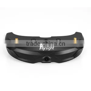 Flysight SPX02 5.8GHz FPV Video Wireless RX w/ Headset&front Camera Compared With FatShark Attitude V2 Video Goggles thumbnail-5