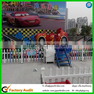 New Popular Park Ride Mini Car Rides Running on the Track for Sale thumbnail-1