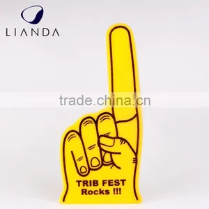 Fan Cheering Foam Hand,pu Soft Foam Finger,pu Foam Finger Hand thumbnail-3
