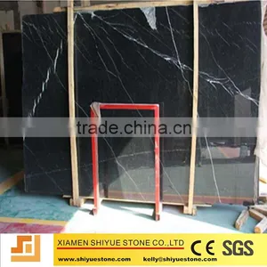 China Best Selling Nero Marquina Slab thumbnail-1