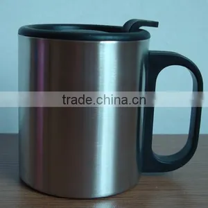 Kid Drink Mugs Plastic Small Mugs 220ml Double Wall Stainless Steel Coffee Mug thumbnail-4