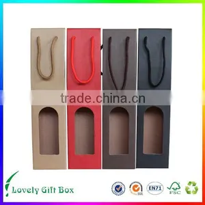 Handmade Cardboard High Quality Custom Wine Box thumbnail-5
