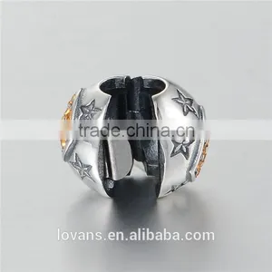 Wholesale Gemstone 925 Sterling Silver Slide Charms thumbnail-2