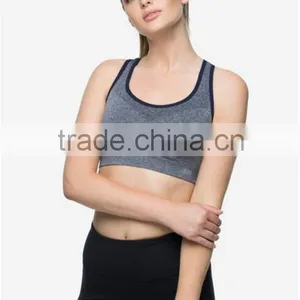 OEM Order Second Skin 4 Way Stretch Seamless Fitness Wear Sports Bra thumbnail-2