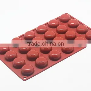 DIY Kitchen Tools 24 Cavity Round Ball Desert Sphere Mould thumbnail-4