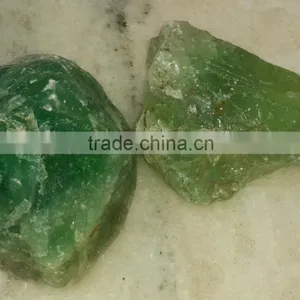 Natural Green Fluorite Rough Gemstone Fine Quality Emerald Like Looks thumbnail-3