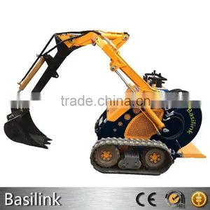 Europe/American/Australia Standard 380-400kg Mini Skid Steer Loader With Standard Bucket thumbnail-1