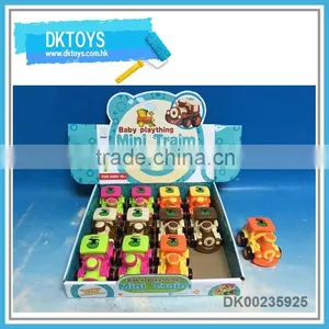 Cute Design Cartoon Friction Train 12 Pcs per Box thumbnail-1