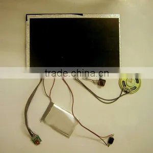 Tiny Lcd Screen Digital Module / Tft Lcd Memory Module / Lcd Tft Video Module for Greeting Brochure Card thumbnail-4