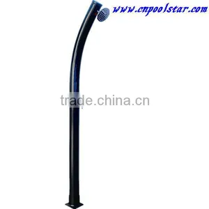 Outdoor Solar Shower for Swimming Pool and Garden PVC Body P2602 Round Outdoor Garden Shower PVC Outdoor Solar Shower thumbnail-1