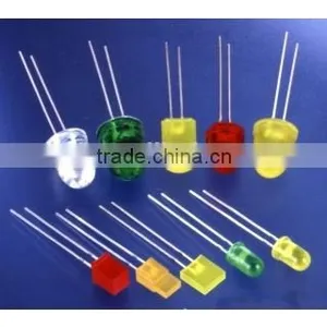 Hot Sale 5mm Round Blue Dip LED thumbnail-1