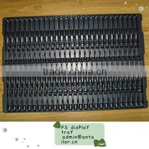 Black Plastic Plant Tray thumbnail-1