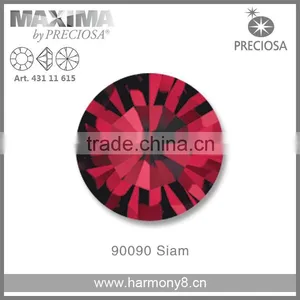 Original PRECIOSA MC Chaton Maxima, Siam Point Back Rhinetsone thumbnail-1