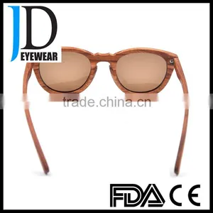 High Quality Cat.3 UV400 OEM Skateboard Wood Sunglasses thumbnail-4