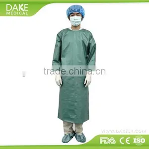 Reinforced Surgical Gown Wood Pulp Spunlace Material thumbnail-1