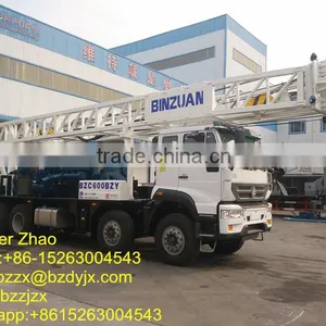 Hot Selling in Oversea Market!! BZC600BZY Truck Mounted Drilling Rig thumbnail-1