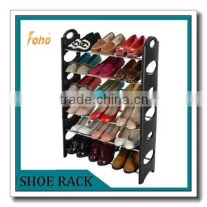 Multipurpose Stable Stainless Steel Wire Shoe Rack thumbnail-1