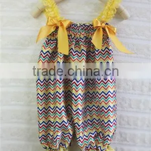 New Baby Girls Rompers New Chevron Satin Adorable Bubble Romper Baby Knickers Turquoise Pink Chevron Satin Petti Bubble Knickers thumbnail-2