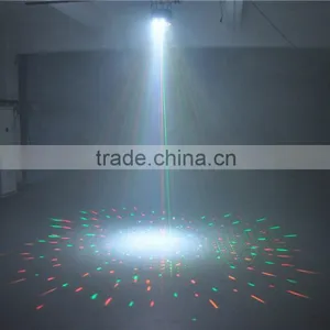 Mix LED Laser White Strobe + RGBWY LED Beam + 150mW RG 8 Pattern Laser Light | 3 in 1 Led Lights Laser thumbnail-5
