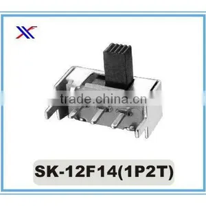 1p2t 3 Pin Slide Switch Sk-12F14(1P2T) thumbnail-1