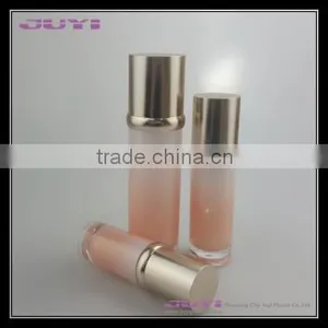 Round Cosmetic Acrylic Bottle, Acrylic Lotion Bottle With Pump thumbnail-3