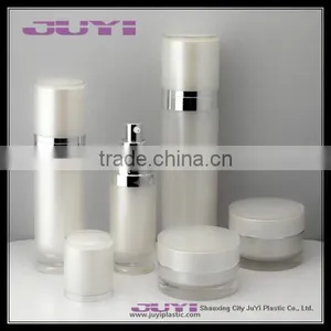Acrylic Plastic Type and Skin Care Cream Use Cosmetic Bottle Packaging With Acrylic Cap thumbnail-2
