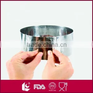 Wholesale Retractable Stainless Steel Cake Ring Set thumbnail-1