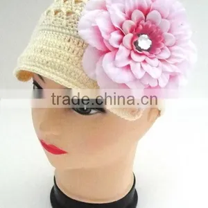 Multi Colors Crochet Hat,newsboy Crochet Baby Hatst thumbnail-1