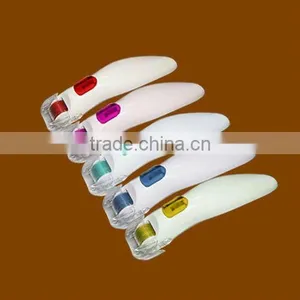 2012 New Style Vibrating Beauty Facial Roller Dermaroller 540 Needles Skin Care Painless CE thumbnail-1