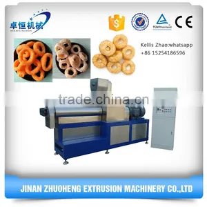 Ring Shape Corn Puffed Snack Food Production Machines thumbnail-1
