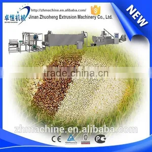 Export Full-automatic Nutritional Artificial Man-made Rice Processing Line/machine for Daily Meal With 100-240kg/h Output thumbnail-1