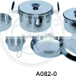 Multi-purpose Travel Stainless Steel Cooking Supplier Set,cooking Pot thumbnail-1