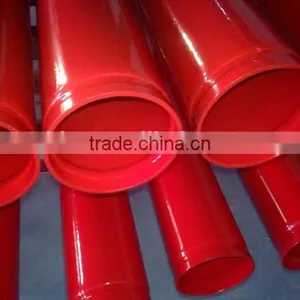AS1074 Red Painting Grooved Ends Steel Pipes for Fire Fighting thumbnail-2