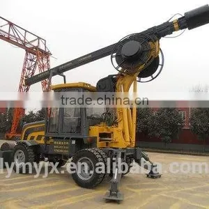 Cheap DFRJ2.5 Wheel Rotary Drilling Rig Made in China thumbnail-1