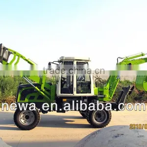 Hot!CE With Front Loader and Backhoe Excavator Compact Backhoe Loader thumbnail-1