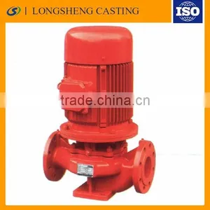 ISO Certificate Cast Iron Fire Fighting Water Pump Red Color thumbnail-2