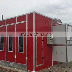 High Quality Infrared Heating System Spray Booth Factory Car Paint Oven Color Can Choose thumbnail-5