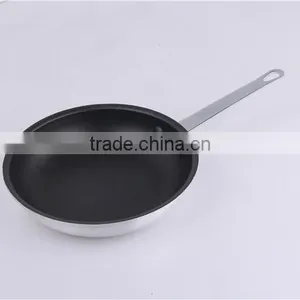 Hot Sale Cut Rim Aluminum Industrial Non-Stick Frying Pan Handle thumbnail-6