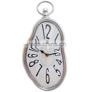 2015 the Newest Wall Quartz Clock Melting Wall Clock Novelty Home Decor Wall Clock Art Clock thumbnail-1