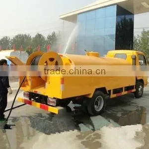 4*2 Dongfeng 5m3 Small High Pressure Water Cleaning Truck for Sale thumbnail-2